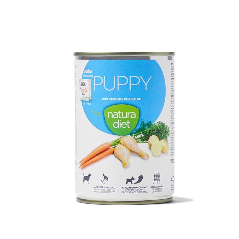 12x400g Boite Chien Natura Diet Puppy (anciennement Mhims)