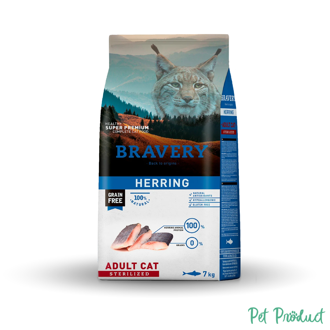 Bravery Cat Adult Sterilized Herring Grain Free